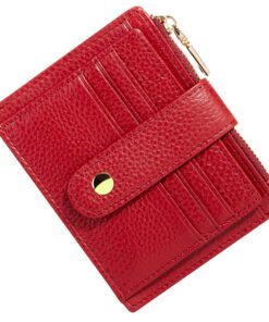 BTNEEU Porte Carte de Credit Cuir RFID Blocage Portefeuille Homme Femme avec 9 Emplacements de Carte et 179.7mm, Portefe