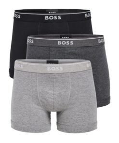 BOSS Lot de 3 Boxers en Coton - Homme - Sport - Confort et Style - 3 PiècesLot de 3 Boxeur Ajusté Homme