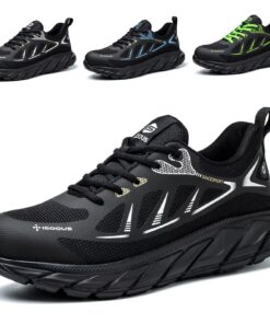 ISOOUS Chaussures de Sécurité Homme Antidérapant Protection Embout Acier