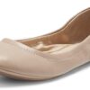 Lucky Brand Femme Emmie Flat Ballerines pour Femmes en Cuir Élégantes Chaussures de Printemps/Eté Mignonnes et Confortab