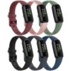 bracelets Fitbit Inspire 3 homme femme échangeables en silicone classiques Eb evacuated