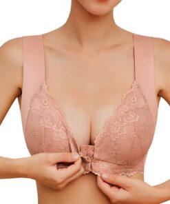 Soutien-gorge Correcteur de Posture sans Armatures Respirant Push Up pour Femme Bustier SEAMLESS avec Rembourrage en V -