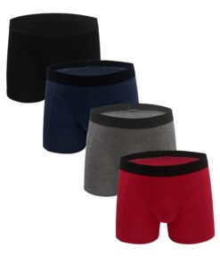 ZLYC Boxer en Coton pour Homme Comfortable et Respirant pour les Hommes en Mode Daily Wear
