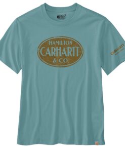 Carhartt Hamilton Graphic T-shirt léger pour homme Coupe décontractée