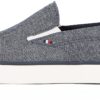 Tommy Hilfiger Homme Chaussures de Running à Lacets Doux en Caoutchouc Fm0fm05390