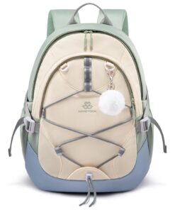 LOVEVOOK Sac à dos d'écolier populaire pour ado fille, pratique pour garçon, design décontracté et ergonomique