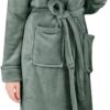 Robe de chambre NY Threads pour femme | Comfortable et douillet | OEKO-TEX STANDARD 100