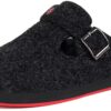 Chausses Sisttke Femme Homme Hivernales Chauffantes Fermées Avec Semelle Amovisible Pour Le Maison