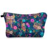 Trousses à Maquillage DKDDSSS Multicolor pour Hommes et Femmes - Voyage Pochette de Maquillage Organisation Étui Motif d
