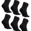 Chaussettes Danise Durabilité Coton Premium Respirantes Douces Homme Femme 3 ou 6 Pairs
