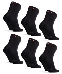 Chaussettes Danise Durabilité Coton Premium Respirantes Douces Homme Femme 3 ou 6 Pairs