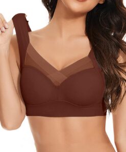 Générique 2024 Soutien-gorge push-up sans couture anti-affaissement des seins, grande taille, poitrine respirante