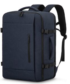 LVOOK Ryanair Bagage à main Avion Bleu Foncé 45x36x20cmOEKO-TEX STANDARD 100
