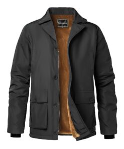 Manteau HarbrosrceHommeHiverChaudParkaDoubléePolaireSherpaCoupe-vent