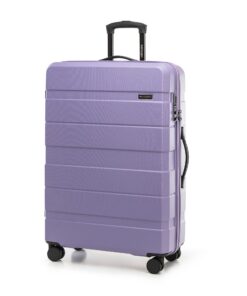 Valise Grande Taille WITTCHEN Violet de Voyage à RoulettesSpinner