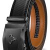 Ceinture Homme en Cuir BULLIANT, Ceinture Cuir Automatique pour Hommes, Taille Réglable 35mm
