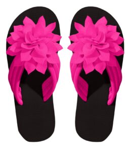 Generic Tongs orthopédiques en caoutchouc pour femme - Pantoufles noires à plateforme scintillante pour femme - Pantoufl