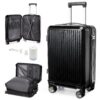 Sac à Dos Voyage Ryanair Easyjet Bagage Cabine with Pompe, Babine Sous Vide 40x20x25 pour Femme Homme avec Compartiment