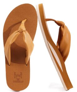 KuaiLu Tongs pour Femmes Comfortables et Orthopédiques Été Plage Séparateurs d'orteils Matelassés Légers