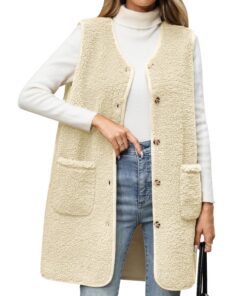 RITOSTA Long Gilet Chic Femme Sans Manches Global Recycled Standard Automne Hiver