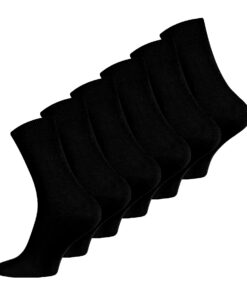 WONKY LINE 6 paires de chaussettes en bambou confortables et respirantes pour hommes | Fil véritable de bambou | Douces