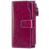 Portefeuille Femme Cuir Grande Capacite RFID Blocage Femmes