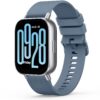 Bracelet Wanme compatible Xiaomi Redmi Watch 5 Active et Lite, pour homme et femme, en silicone souple, bracelet de rech