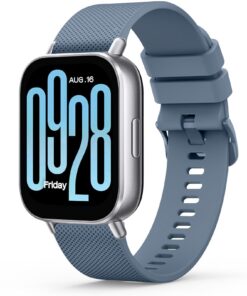 Bracelet Wanme compatible Xiaomi Redmi Watch 5 Active et Lite, pour homme et femme, en silicone souple, bracelet de rech