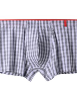 Boxer générique pour homme en coton respirant - Élastique taille - Coton - Style rétro - Coupe parfaite - Sport et vie q