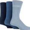SockShop Chaussures de sport homme sans élastique, 3 paires / Taille UK 6-11, Eur 39-45