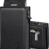 Portefeuille Homme en Cuir RFID Blocking - 8 Portes Cartes + Compartiment Billets + Poche Monnaie - Offre Idéale Homme