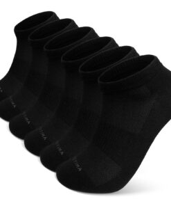 ZAKASA Bambou Chaussettes Basses Pour Homme: Ultra Douces Respirantes Anti Transpirantes Été Sport Course Oeko-Tex Stand