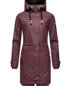 Navahoo Rainy Flower Imperméable à Capuche pour Femmes XS-3XL - Protection Totale contre la Pluie - Léger et Facile à Po