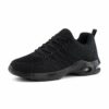 Hitmars Basket Femme Running Chaussures Sport Sneakers Femmes Marche Fitness Coussin d'air Noir 41