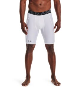 Shorts de compression Under Armour Homme Noir/Blanc - Lot de 3 - Maillot de baseavec poche - Confortable pour le sport -