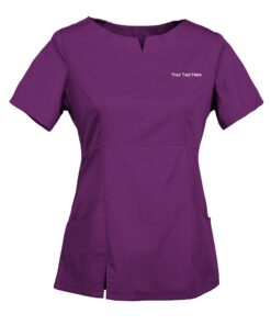 Tailor's Brodé Tunique Médicale Personnalisable Femme Usage Professionnel Cuisine des Médecins Uniforme