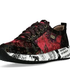 LAURA VITA Chaussures à Lacets Sneaker pour Femmes - Style Versatile et Comfortable pour Tous les Jours - Taille 38