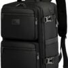 LYNXCHER Sac à Dos Voyage pour Cabine Avion Noir S pour Femme et Homme avec Ordinateur Portable 14 Pouces (40x20x25, 20L