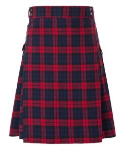 Kilt Hommes Traditionnel Écosse Mode Plissée Mini Jupe Ecossaise