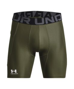 Under Armour HeatGear Compression Short pour Homme - Séchage rapide - Élimination de la transpiration - Polyéthylène tér