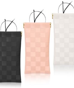 Etui lunettes Hifot pour femme, lunettes de soleil, élastique, boîte de voyage, étui mince, 3 pièces, PU