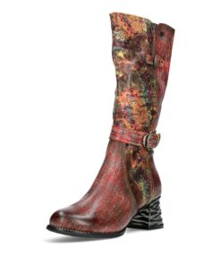 Bottes LAURA VITA pour Femmes Ilciro 0223 Chic et Confortables pour le Printemps et l'Automne avec Doublure Chaude et Fe
