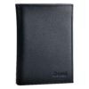 Charmoni Grand Classique Portefeuille en Cuir Protection RFID Homme_office_12V_Bleu