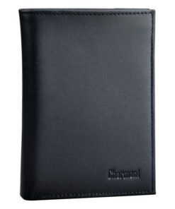 Charmoni Grand Classique Portefeuille en Cuir Protection RFID Homme_office_12V_Bleu