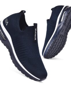 Littleplum Femme Basket Mode Respirantes Slip on pour Sneakers Femmes Sports en Salle Élevées TechComfort