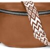 Sac Bandoulière HLEIUKT Femme Chic et Cuir Imperméable pour Femmes