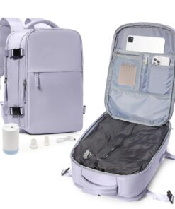 Sac à dos Sous-Vide pour Voyage en Avion | Homme/Femme | Compressible | dimensions 45x36x20 cm | Compatible ordinateur p