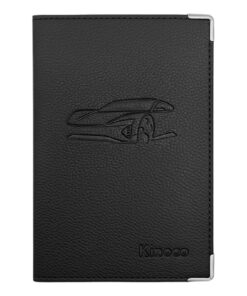 Kinoco POCHETTE CARTE GRISE Accessoire Voiture Adulte pour Le Rangement des Documents Pratiques avec Étui de Protection