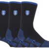 BLUE GUARD Durables Chaussettes Travail Hommes | Durable Chaussettes avec Talon Renforcé | 3 Paires Coton Chaussettes Tr