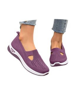 Chaussures de marche femme été confortable sans lacets orthopédiques легкое tennis événement pas cher Chaussures de bébé